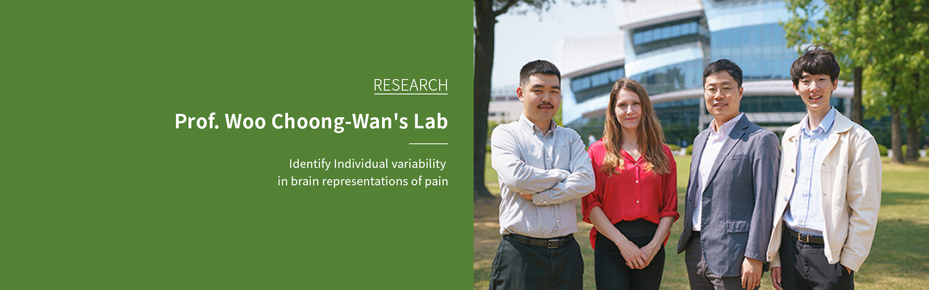 Prof. Woo Choong-Wan's Lab published in Nature Neuroscience